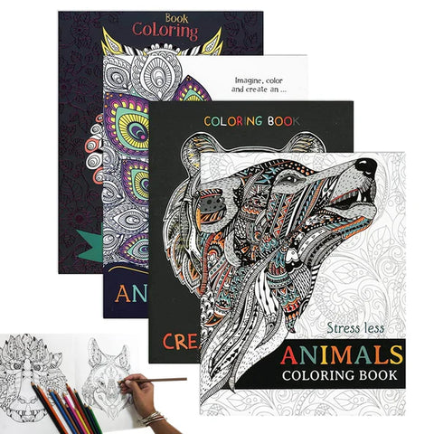 Creative Animals Coloring Book