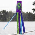 Peacock Feathers 40" Windsock