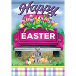 Easter Tulip Truck Durasoft House Flag