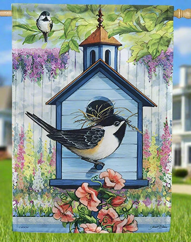 Chickadee Homecoming Durasoft House Flag