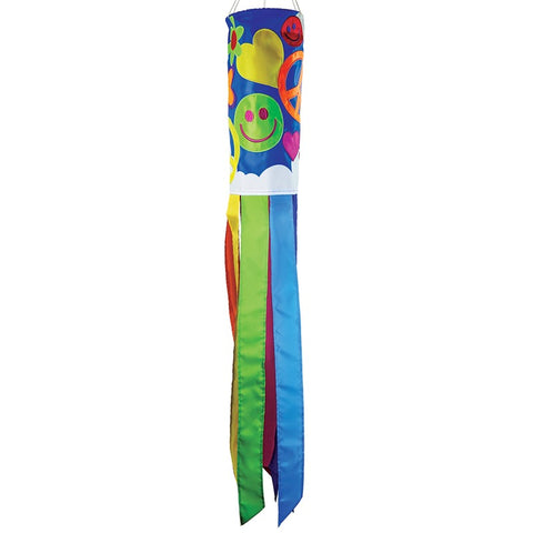 Peace, Love & Happiness 40" Windsock