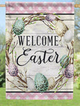 Farmhouse Easter Durasoft House Flag