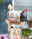 Bird Talk Mailbox Cover