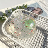 Christmas Glitter Apple Squishy