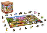 WoodenCity: Springtime Cottage Puzzle
