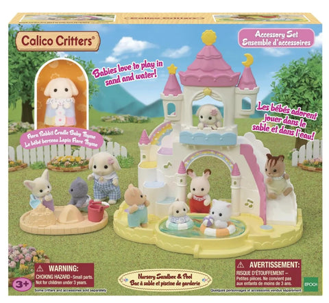 Calico Critters Nursery Sandbox & Pool Set