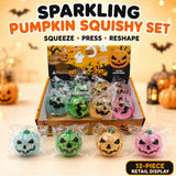 Glitter Halloween Pumpkin Squishy