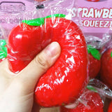 Strawberry Doughball Squishy