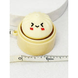 Light Up Cute Dumpling Clicker Keychain