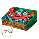 16.5" Squishy Snakes, Stretch to 4 Feet, Assorted Styles