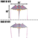 Ultra 3D Dragon Ripstop Nylon Dragon Kite, 76 Inches Wide
