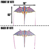 Ultra 3D Dragon Ripstop Nylon Dragon Kite, 76 Inches Wide
