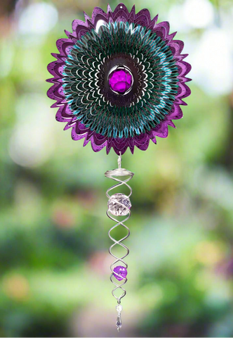 Crystal Galactic Mandala Mini Spinfinity