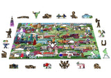 WoodenCity: Vintage Cars Puzzle