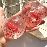 Christmas Glitter Apple Squishy