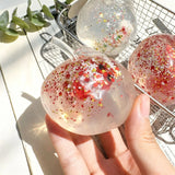 Christmas Glitter Apple Squishy