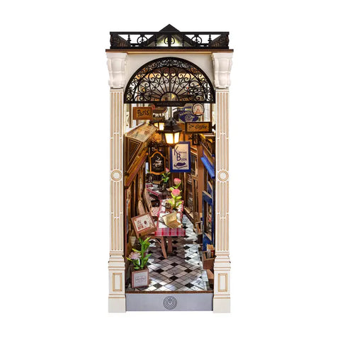 DIY Miniature House Kit: Paris Arcade Dating