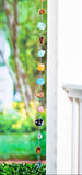 Multi-Color Glass 71" Rain Chain