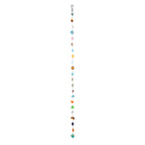 Multi-Color Glass 71" Rain Chain
