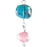 Multi-Color Glass 71" Rain Chain