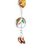 Multi-Color Glass 71" Rain Chain