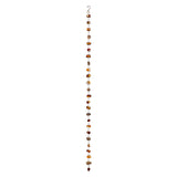 Amber Metal 70" Rain Chain
