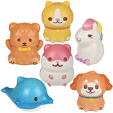 Squish Kawaii Animals 4"