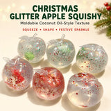 Christmas Glitter Apple Squishy