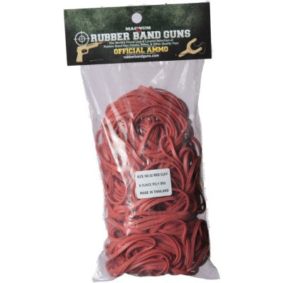 8 OZ RED Rubberbands