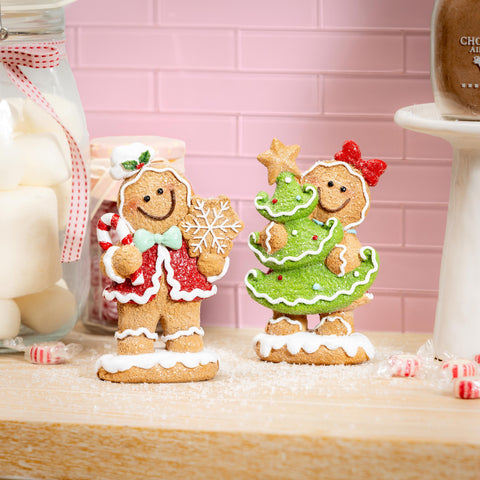 Baking Spirits Bright Gingerbread Table Decor