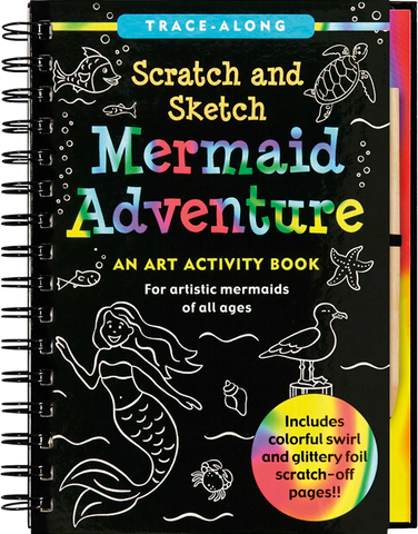 Mermaid Adventure Scratch and Sketch