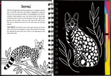 SCRATCH AND SKETCH WILD CATS