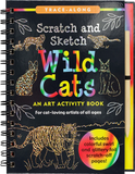 SCRATCH AND SKETCH WILD CATS