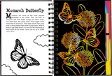 Scratch and Sketch Butterflies-book