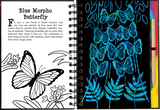 Scratch and Sketch Butterflies-book