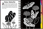 Scratch and Sketch Butterflies-book