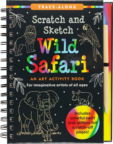 Wild Safari Scratch and Sketch