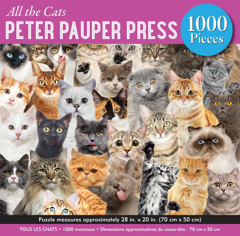 PUZZLE ALL THE CATS 1000 PCS