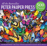 All The Butterflies 500PC Puzzle