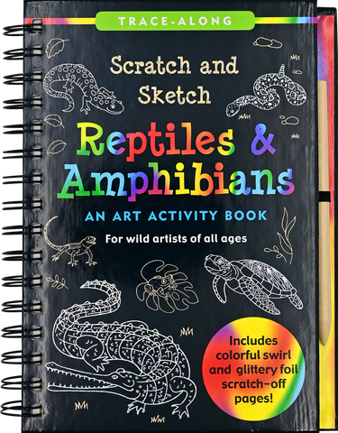Reptiles & Amphibians Scratch and Sketch