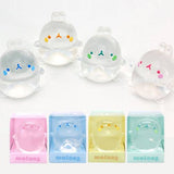 Molang Clear Mochi Squishy Figure Fidget Toy