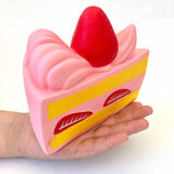 Sliced Strawberry Cake Squishy
