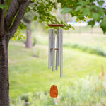 Amazing Grace Large Silver Wind Chime
