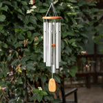 Amazing Grace Medium Silver Wind Chime