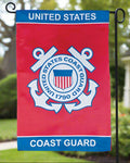 U.S. Coast Guard Lustre Garden Flag