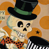 Halloween Trio Burlap House Flag