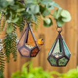 Glass Diamond Bird Feeders