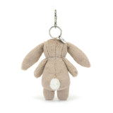 Jellycat Blossom Beige Bunny Plush Bag Charm