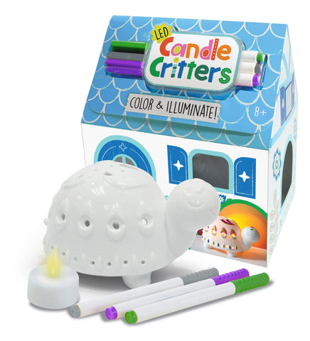 LED Candle Critter-Turtle