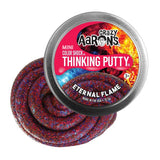 CRAZY AARON'S ETERNAL FLAME MINI TIN THINKING PUTTY